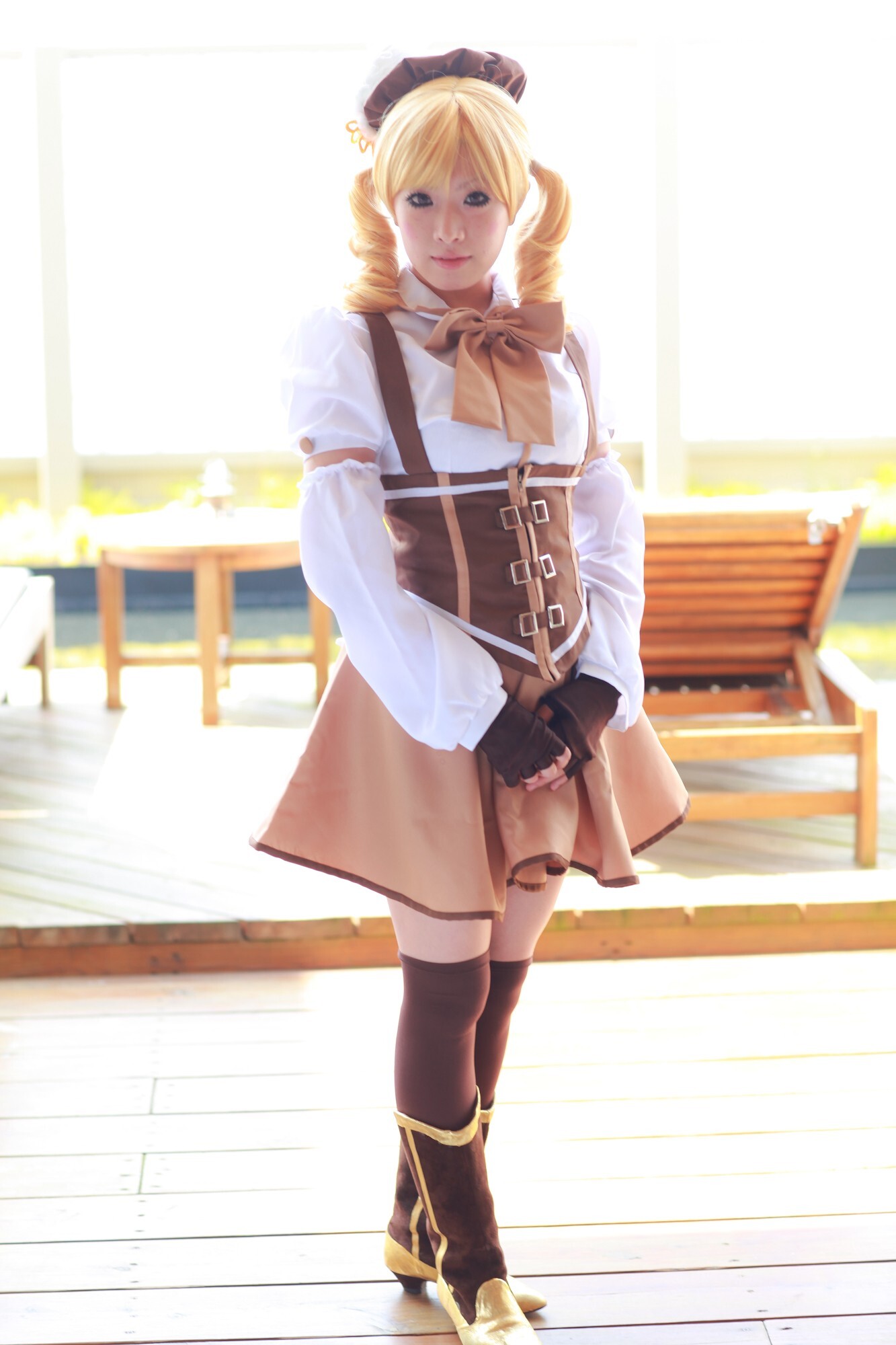 [Cosplay]  Mahou Shoujo Madoka Magika - New Mami Tomoe Hot Cosplay 1